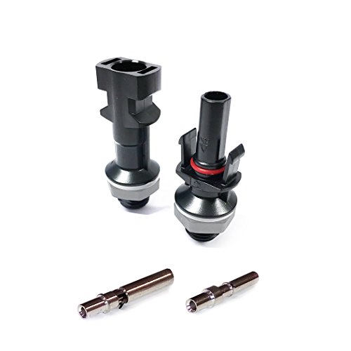 Pair of MC4 Male/1-1//Wall mounted/Solar Connector P4 A