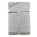Car Seat Strap Covers for Baby Kids, Seat Belt Covers Strap Pads Cushion for boy Girl, Protect Neck and Shoulder rubbing, Anti-Slip Design, Universal for Stroller/Carrier/Pushchair Grey