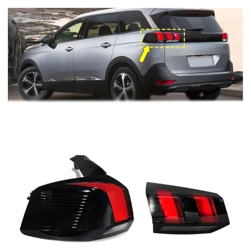 Piloto trasero exterior Peugeot 5008 para viajes seguros en familia 2018 3