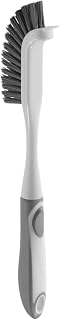 Bathroom Cleaning Brush - Grout & Tile Scrubber | Multi-Functional Corner | Deep Clean Scraping Tool For Shower Glass Floor Tube Sink, Heavy Duty ABS Narrow V-Trim Bristles For Grime & Soap