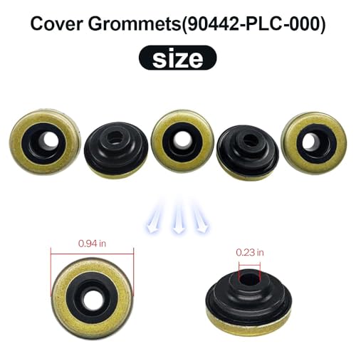 Image of VS50606R Engine Valve Cover Gasket Kit Fit for Honda Civic DX EX HX GX LX V-TEC 1.7L D17A1 D17A2 D17A6 D17A7 2001-2005 Replace 12030-PLC-000 12030-PLC-010