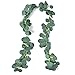 LYLYFAN Artificial Vines 6ft Faux Silk Eucalyptus Garland Greenery Eucalyptus Leaves Wedding Backdrop Arch Wall Decor
