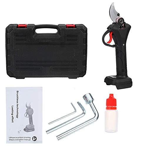 ROLTIN Tijeras de jardín P Herramientas de jardinería 18V 900W Tijeras de podar eléctricas Recargables 4 Engranajes 30Mm Tijeras de podar Tijeras de podar Jardín Tijeras de poda