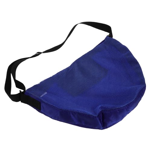 MUSISALY Ergonomic Shoulder Strap Sports Bag Large Mesh Bag for Basketball Soccer Volleyball Training Outdoor Games