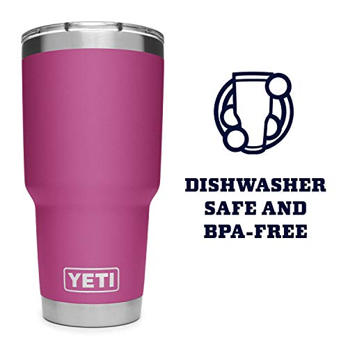 Image of YETI Rambler 30 oz Tumbler, Stainless Steel, Vacuum Insulated with MagSlider Lid, Prickly Pear