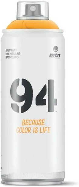 mtn paints 94RV-20 - MTN 94 Spray Paint Party Yellow - 400ml