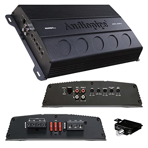 Audiopipe Apel-1500.1 1500W Monoblock Class D 1-Ohm Stable Car Audio Amplifier #TOP8