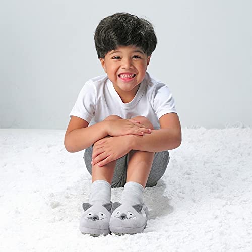 Pantufa Infantil Antiderrapante Menino Bebe Lobo Pimpolho