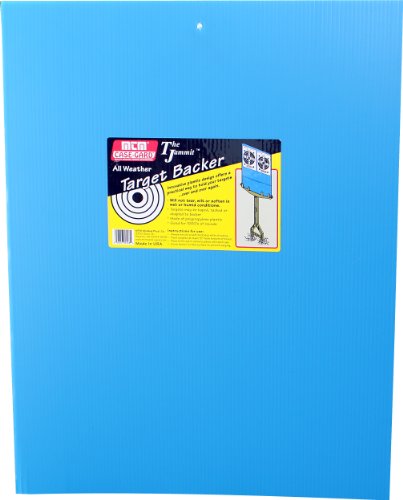 MTM TB-20 All Weather Target Backer 17.5Lx23Wx.25H, USA Made, Blue