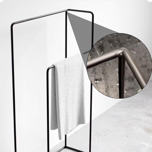 Étagère de salle de bain en fer structure dorée stable pour intérieur moderne - 5