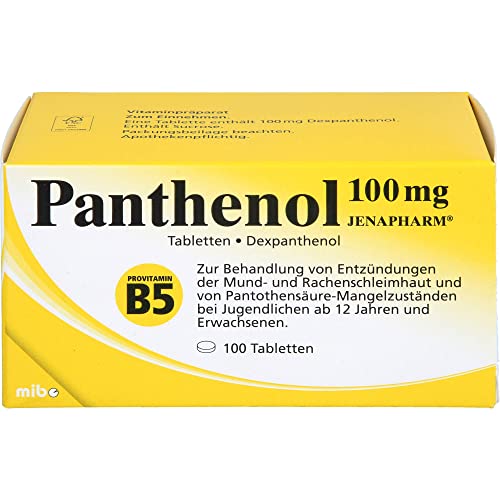 Panthenol 100 mg Jenapharm Tabletten, 100 St