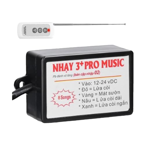 Montaggio conveniente: collegare senza sforzo il corno di auto con questo controller che supporta una gamma di tensione 9-36 V. Progettato per una facile installazione, è adatto a vari corni