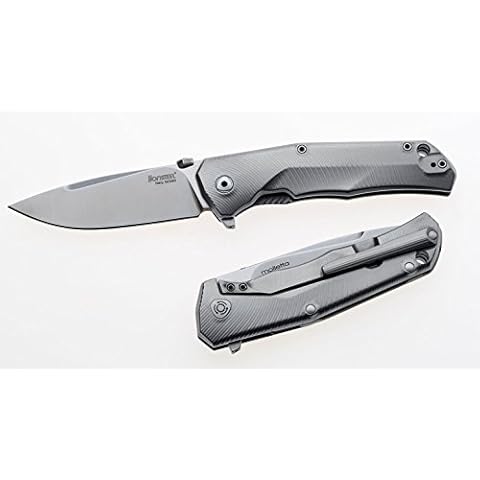 Lion Steel TRE Titanium Framelock Gray Cover
