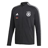 Durchgehender Reißverschluss adidas Herren Jacke DFB Anthem JKT, Negro, L, FI1453