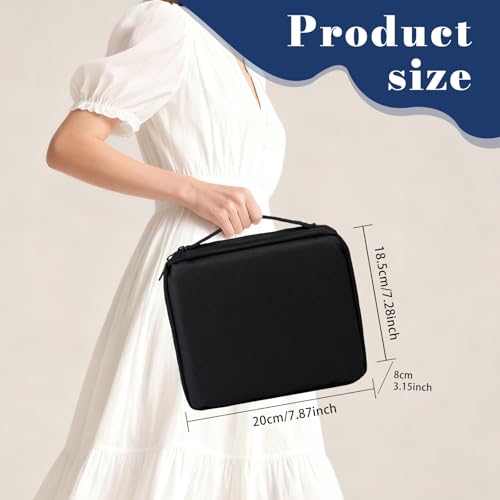 Yucanuva 120 Colouring Pencils for Adults Colouring Books, Oil-Based Coloring Pencils Set with Zipper Case, Eraser and Sharpener,Coloured Pencils for Adults,Beginners,Artists - Image 3