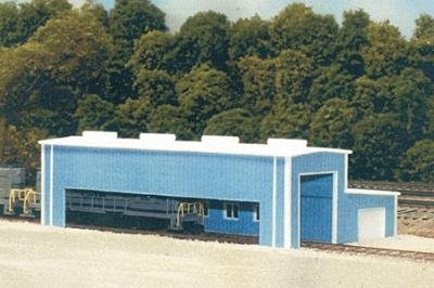 Pikestuff N Scale Atkinison Engine Facility Kit (Blue)