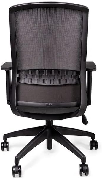 Image of the Marelli Impact 2655B chair from the back, showing the mesh backrest and lumbar support area.