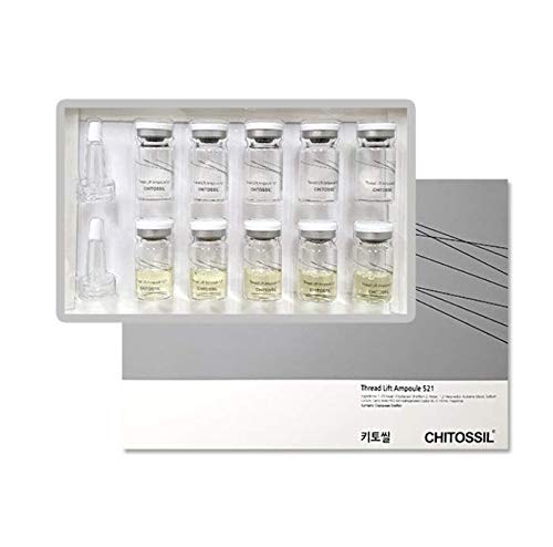 CHITOSSIL AMPOULE (Bio-Absorbable Threads 5ea + SOLUTION: Peptides, Argireline 5ea package)