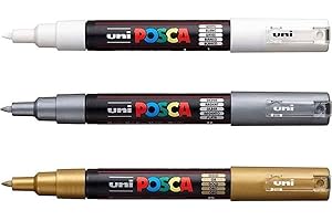 Posca Gold: Experience the Precision and Elegance of Professional-Grade Paint Markers