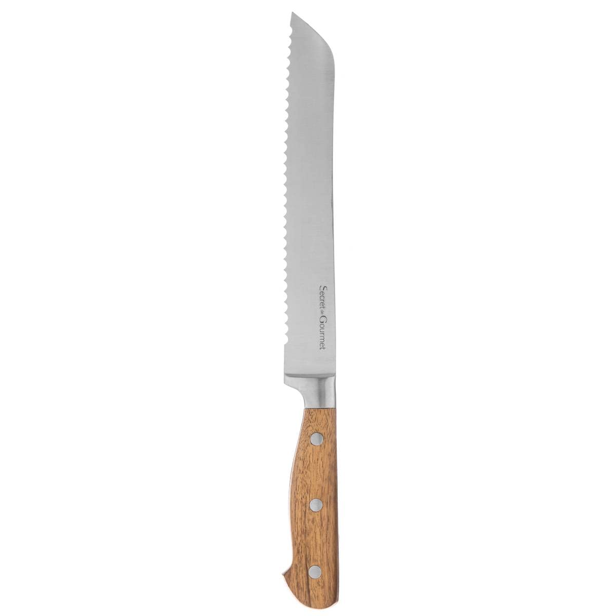 5 five simply smart 5five - couteau à pain acier elegancia lame 20,​5cm
