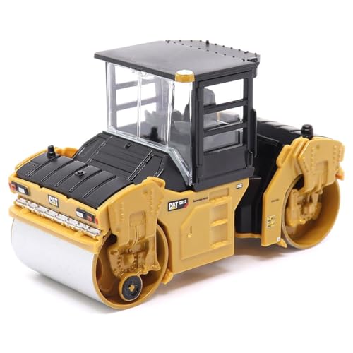 Diecast Masters 1/64 Caterpillar CB-13 Tandem Vibratory Roller with Enclosed Cab 84641CS