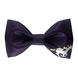 100% Satin Silk Mens Pre-tied Bowtie Solid Bow Ties-Animal Series (horse)