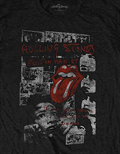 The Rolling Stones T Shirt Elite Faded Band Logo Nouveau Officiel Homme Noir Size XXL - Les Beatles, Paul McCartney, John Lennon, RIngo Starr, George Harrison The Rolling Stones T Shirt Elite Faded Band Logo Nouveau Officiel Homme Noir Size XXL – Image 4