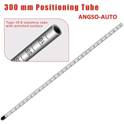 Image of Motorcycle Fork Oil Level Tool with Fork Oil Resistance Syringe Pump,Red Fork Oil Level Adjuster,and Accurate Markings Tube