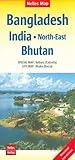 Nelles Map Bangladesh - India: Northeast, Bangladesh 1:1 500 000 (English, French and German Edition)