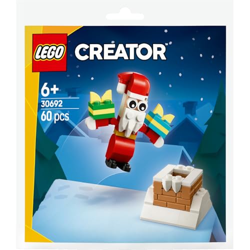Creator Noel Baba ile Baca Eğlencesi 30692 – 6 Yaş ve Üzeri Çocuklar için Yapım Seti (60 Parça)