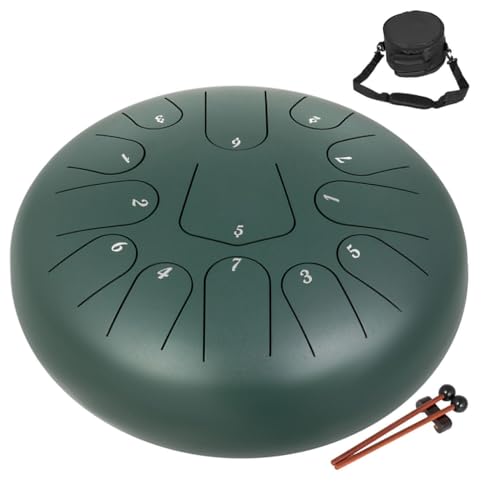 Steel Tongue Drum con 13 Notas y Baquetas miniatura 6