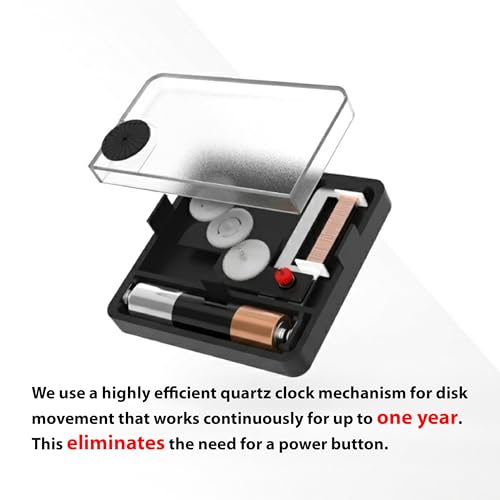 Image of ROTOCHEESE RC Mechanical /Physical Mouse jiggler, 100% undetectable, Non USB and Wireless, Driver Free Mouse Mover for Work from Home, 1 Year Battery Backup.