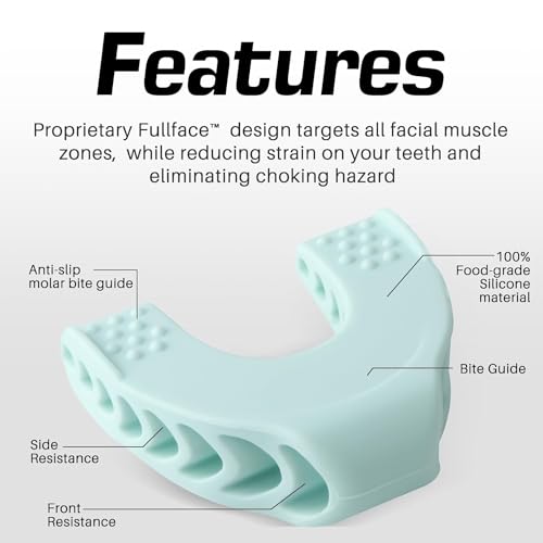 Image of Jawline Exerciser Tool Men&Women,Tones Face,Jaw&Neck,Jaw Exerciser Help Defines Jawline,Jawline Exerciser Helps Reduce Craving Stress Jaw Liner Tools For Men & Women