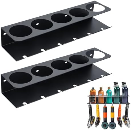 Amazon.com: Nisorpa 2 Pack Pneumatic Tool Holder and Aerosol Rack Combo ...
