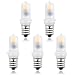 Bonlux E12 LED Light Bulb 110v Omnidirectional Candelabra Bulb E12 Base Warm White 3000k Pack-5 (2.5 Watts)