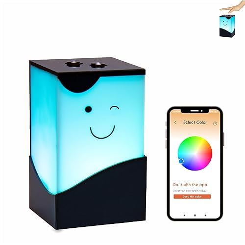 Telepathy Toddlers – Cute Long Distance Lamps for Christmas- Wi-fi enabled LED Touch Lamp, Distance Lights with Zero Subscription, Lifetime Free Connection | Friendship Day & New Year Gifts (Wink)