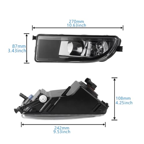 Intermitente delantero VW Beetle izquierdo para solucionar faros opacos en la ITV 5