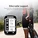 COOSPO CS500 Bike Computer Wireless, 2.6 Inch LCD GPS Cycling Computer with Route Navigation, Bluetooth5.0 ANT GPS Bicycle Speedometer with Auto-Backlight, Support Bike Radar & 45H Battery Life