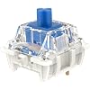 GATERON G Blue Pro 3.0 Pre lubed 5pin 60gf Clicky Switches RGB Light for MX Mechanical Keyboard (90pcs, Blue)