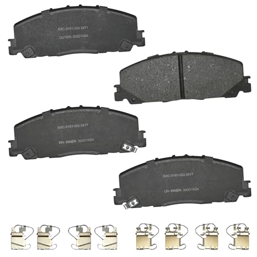 Image of Bendix Premium SBC2477 Ceramic Front Brake Pads for Honda Pilot 2025-2023