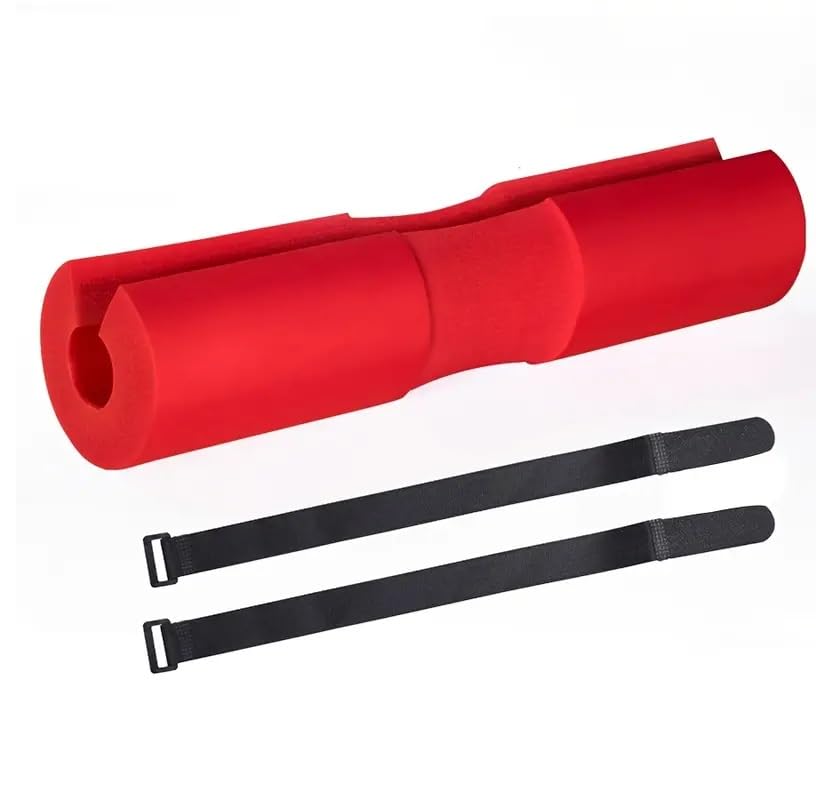 Fitcozi Pad for Squats, Lunges and Hip Thrusts - Weight Lifting Bar Cushion Pad Protector for Neck and Shoulder - Fit Standard and Olympic Bars (Barbell Pad Red) (B0D663XQBP) Amazon Price History, Amazon Price Tracker