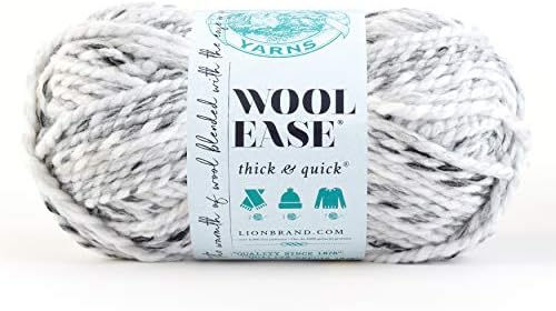 Lion Brand Yarn Company 1-Piece Wool-Ease Thick and Quick, Butterscotch, one Size, 640-189A