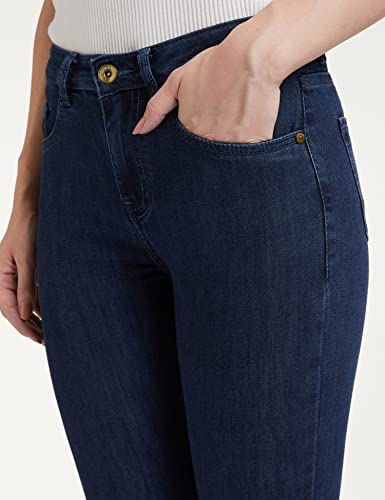 Image of Amazon Brand - Symbol Women's Mid Rise Cropped Length Stretchable Skinny Fit Jeans