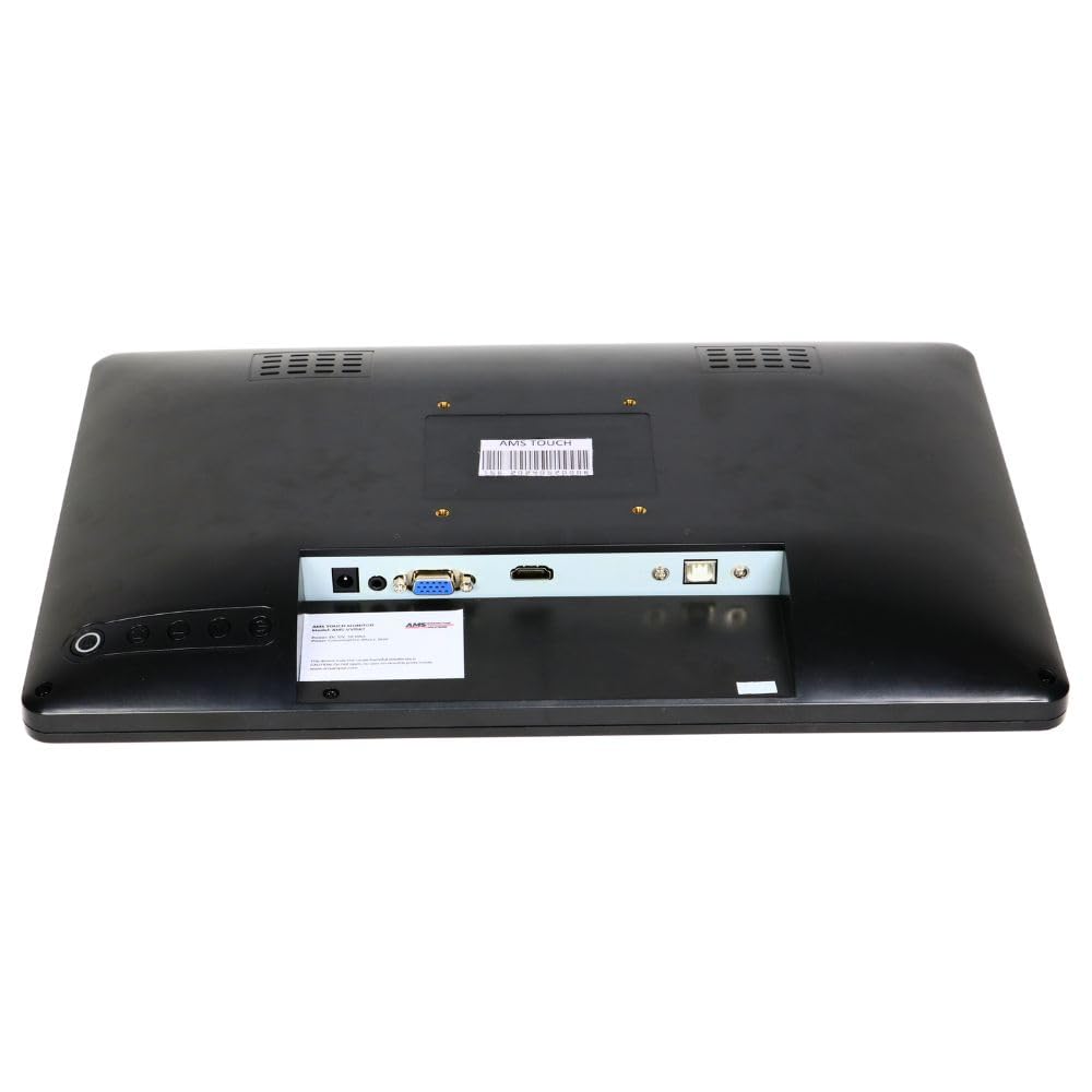 AMS TOUCH 15.6" Capacitive Touch Monitor Without Stand, FHD A+ IPS Panel,1920 X 1080, 10 Multi Touch Points, Zero Bezel, IP65 Front-image-5