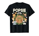 Popsie of The Wild One Safari Premier Anniversaire T-Shirt