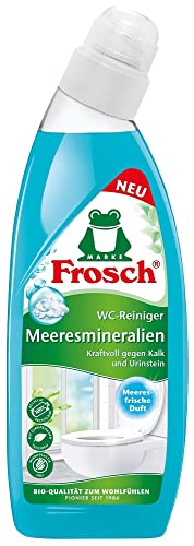 Frosch Limpiador de inodoro líquido con minerales marinos, gel, elimina la cal y la orina, potente limpieza con aroma fresco, 1 unidad (1 x 750 ml)