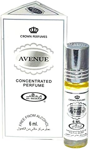 Al-Rehab Avenue Attar (6 Ml), Citrus, Unisex, Oil