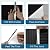 INNO STICKERS 4-Piece Wood Slat Wall Panel for Interior Wall Decor Noise Cancelling 47.2" x 23.6" Peel and Stick Acoustic Decorative 3D Sound Absorbing Wall Paneling, Natural Oak