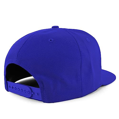 Image of Trendy Apparel Shop PR 3D Embroidered Flatbill Snapback Cap with Puerto Rico Flag