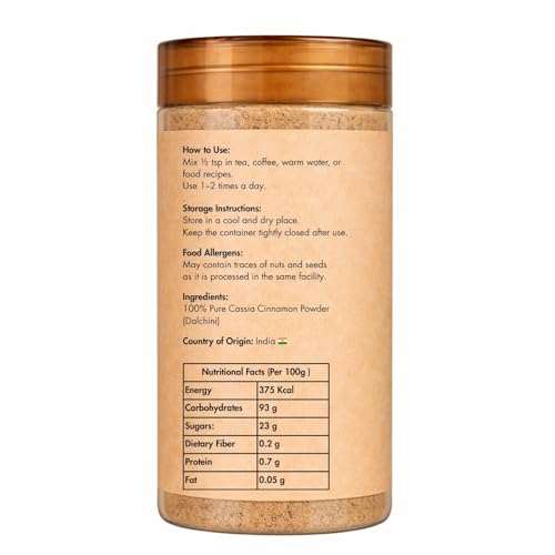 Image of Cassia Cinnamon Powder 100gm | Dalchini Powder Cinnamon Powder | Perfect for Baking, Cooking, Tea, Smoothies